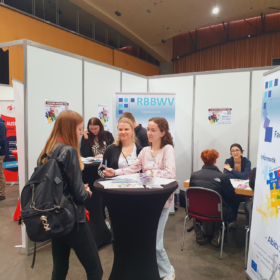 Messestand des RBB WV Schwerin auf der Vocatium Schwerin